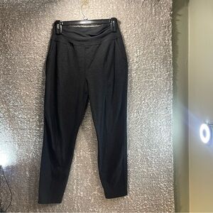 Beyond Yoga Every Day Pants Women's Large Polyester Blend Pockets Gray Lounge